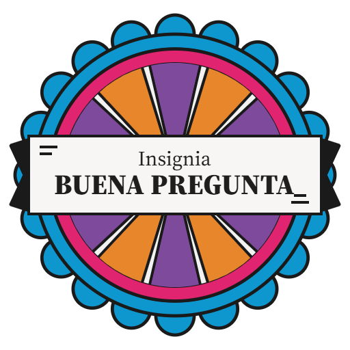 Buena pregunta